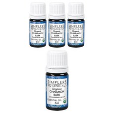 심플러보타니컬즈 에센셜 오일 시나몬 바크, 5ml, 4개