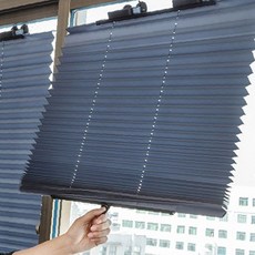 무타공 블라인드 햇빛차단 사생활보호 사무실 창문 시선차단