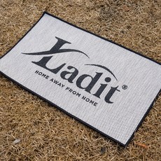 LADIT Door Mat L - Logo 地墊 防滑玄關門墊, 1個