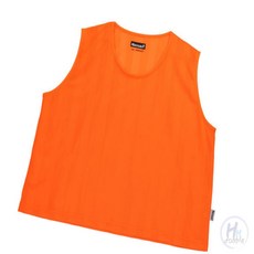 더블H샵 유소년 축구조끼 오렌지