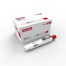 저스트클릭 화이트보드마카M2 적색 2.0mm 모리스dkl7+3gry