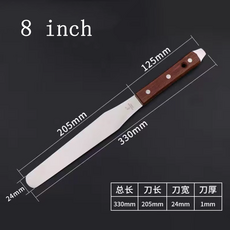 실크스크린제판 실크 스크린 인쇄 스크래퍼용 스테인리스 스틸 SMT 스퀴지 잉크 주걱 4 인치 5 6 7 8 10 12 1416, 1개