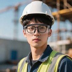 RAUOJOS 보안경 작업 보안경 워터밤 고글 김서림방지 방수의 고글 ROS-OTG001, 블랙, 1개, 투명 렌즈