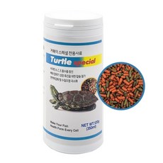둘픽 거북이 전용사료 터틀스페셜 먹이 영양소 펠릿, 2개
