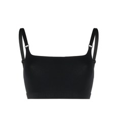 디스퀘어드2 로고 언더밴드 스포츠 브라