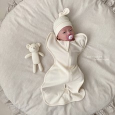 신생아옷 아기옷 베베 남아 여아 오가닉 나비잠싸개