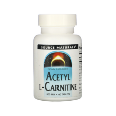 소스 네추럴스 아세틸 L-카르니틴 500mg 60정, 1개