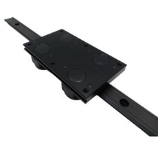 Hepco 弧形導軌 環形滑軌 線性滑軌 V型軸承 GV3 25-1-716，適用於自動化設備，提供精確平穩的運動體驗, 1個, 25-1-716(染黑)