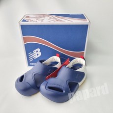 [국내매장판] 뉴발란스키즈 뮬 샌들 여름 슬리퍼_네이비