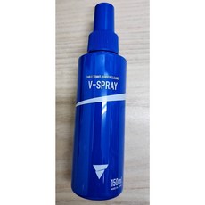 KUDA桌球 VICTAS V-SPRAY膠皮清潔劑 150ml 日本製造 膠皮清潔保養 專業桌球清潔劑, 1個, 清潔海綿, 藍色