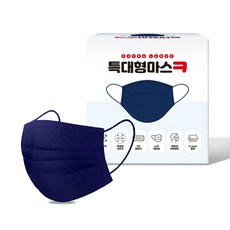 국산 특대형 네이비마스ㅋ 100매입, 1개, 네이비