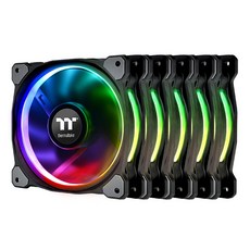 小白的生活工場Thermaltake Riing Plus 12 LED RGB頂級版 五顆風扇包裝 特價出清, 1個