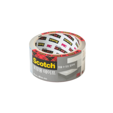 3M 스카치 박스테이프 투명 90m, 1세트