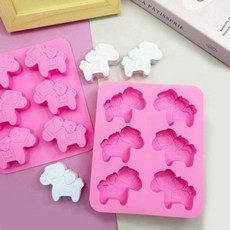 硅膠模具 鉢仔糕 冰塊模具 耐高溫, 1個, 馬上有錢硅膠模具鉢仔糕冰塊模具硅膠耐高溫