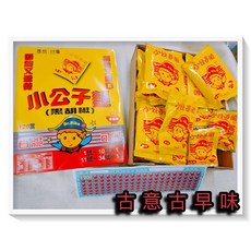 古意古早味 小公子麵 懷舊零食 香菇麵 王子麵 黑胡椒, 1個