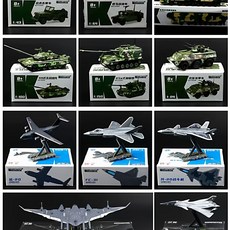케디웨이 소형 탱크 합금 모형 미사일 장갑차 항공기 J-20 J-30 전투기 어린이용 군용, 전술 지프