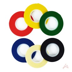 라인테이프 구획테이프 공간분리 주스티커 3.0mm 검정/노랑/녹색/백색/적색, 백색, 1개