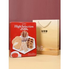 일본 수입 포로멘 중추절 초콜릿 웨딩 모음 케이크 버터맛 쿠키 세트 선물, D. 수입산 빨간색 상자 43개입 엄선된 선물 세트 3, 1