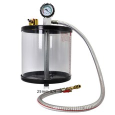 차량 엔진오일 계량컵 자동차 흡입기 투명 오일 용기, 1개