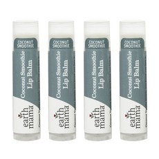 얼스마마 립 밤 4ml, 4개, Coconut Smoothie