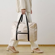 출장 보조용 캐리어결합 초경량 폴딩 보스턴백