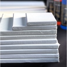 金羽毛 畫布 小尺寸 厚度15mm 多款造型 純棉畫布 畫框 素描 彩繪 油畫布 無框畫, 15*15 cm(超商最多65個), 1個, 1515號