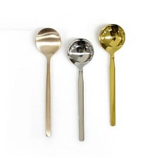 설빙 빙수스푼 스텐 티타늄 유기 디저트 아이스크림 화채 시리얼 요거트 카페, 1개