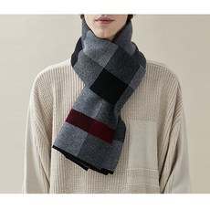 복나이트 겨울 캐시미어머플러 소프트 머플러 선물포장 남자목도리 선물용