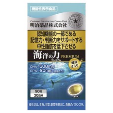 MeijiYakuhin 海洋之力優質軟膠囊, 1罐, 90顆