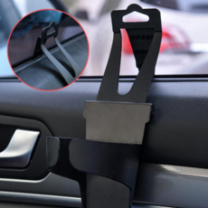 걸이형 차량용컵홀더 운전자 음료수보관 도어창문 틈새장착, 상세페이지 참조, 1개