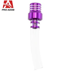 모토크로스 KTM RMZ KXF CR YZ 더트 피트 바이크 ATV 범용 CNC 알루미늄 연료 탱크 에어 벤트 가스 캡 오일, 16 B Purple