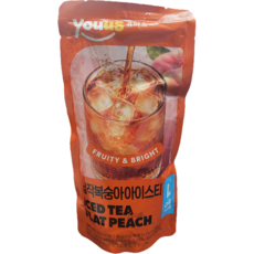 라지 납작복숭아아이스티, 32개, 340ml