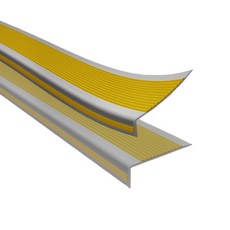 홈가드 계단 미끄럼방지 코너 보호대 2m 패드, 옐로우, 1개