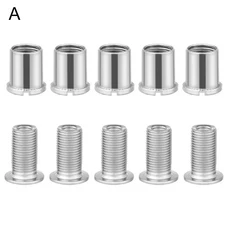 5팩 자전거 크랭크셋 디스크 나사 자전거 체인휠 나사 체인링 볼트 자전거 크랭크셋 액세서리, A