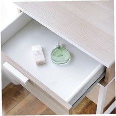 서랍장 수납공간 정리 미끄럼방지 화이트 매트 주방 싱크대 하부 선반 깔개 먼지, 1개, 상세페이지 참조