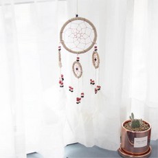 차박 캠핑 장식소품 드림캐쳐 마크라메 행잉 남친선물, 중