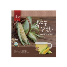 꽃샘 꽃샘 옥수수수염차 100T, 단품