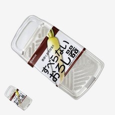 그레이디자인 요리준비 일본산플라스틱 야채손질 야채강판 손잡이형 과일퓨레 과일강판 주방조리기구, 1개, 상세페이지 참조