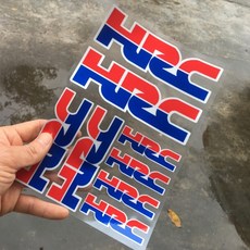 반사 헬멧 오토바이 탱크 데칼 스티커 혼다 HRC CBR CBR1000RR CBR650F CBR600RR CBR500R에 맞는 스테레오, 1개