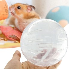 햄스터 러닝볼 투명 플라스틱 운동기구 소동물 놀이용품 실내 활동 케이지, 상세페이지 참조