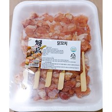 닭꼬치 냉동 400g 닭고기 꼬치구이 캠핑용 식품