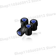 4Pcs 자동차 금속 배지 휠 타이어 밸브 캡 타이어 먼지 커버 Lancia 로고 Ypsilon Delta Phedra 자동차 스, 09 new12