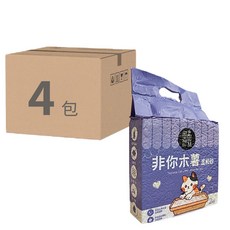 黑面森林 木薯豆腐貓砂 獨創可溶水顆粒 高效除臭 超強凝結 低粉塵 可沖馬桶, 2kg, 4包, 植物奶香