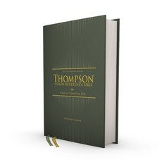 (영문도서) Esv Thompson Chain-Reference Bible Hardcover Green Red Letter Hardcover, Zondervan, English, 9780310459002