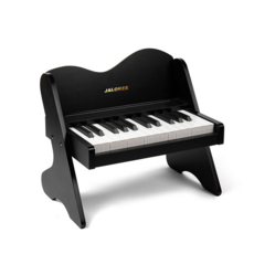 JALOKEE 25건반 원목 어린이 업라이트 피아노 유아 장난감 악기놀이 3세 4세 5세 어린이날선물, 1개, 프리미엄 블랙