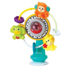 아기 장난감 딸랑이 회전놀이 구슬 어린이집 영아 돌아기 모빌 아기완구, 1개, 혼합색상