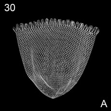 야외 40 50 J4E3에 캐치 CM 땋은 메쉬 대한 60 ACCESO 송어 더블 그물 착륙 라인 낚시 도구베이스 구멍 유인, 30CM 1X1cm, 1개