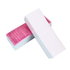 꽃단장 왁스스트립 왁싱부직포 왁싱천 종이 제모용 왁싱페이퍼 100매, 1개