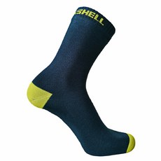 DEXSHELL ULTRA THIN CREW SOCKS 中筒超薄竹炭纖維防水襪 黑色 登山/百岳/跑步/露營, 灰綠色,M, 1個