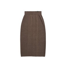 Nau W 홀가먼트 니트 스커트 Sp Brown 155748